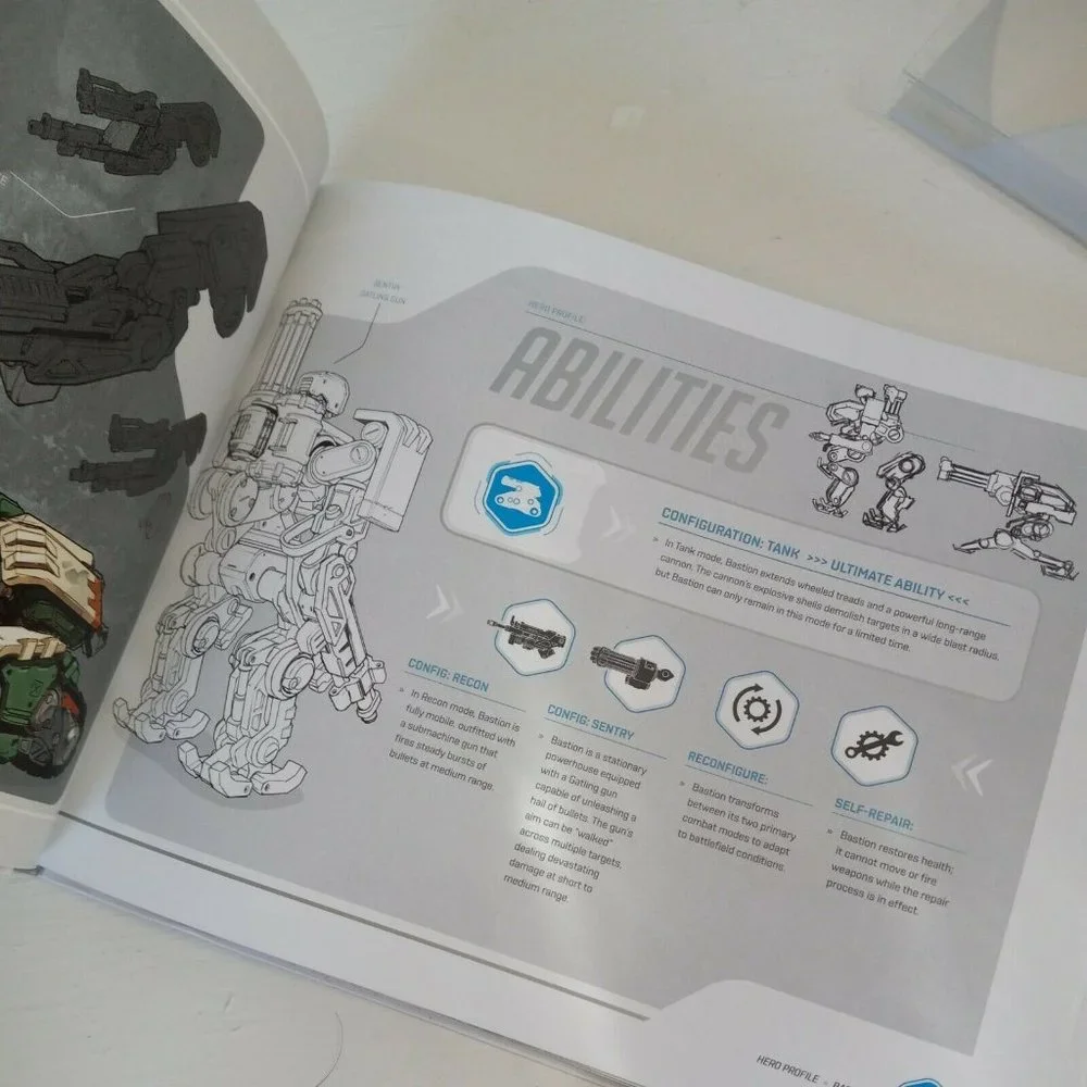 OVERWATCH Visual Sourcebook  with slipcover - no game here